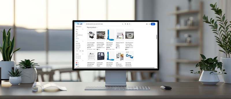 Shopping for shrink wrap machines online